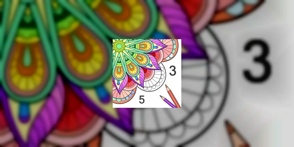 Mandala Color by Number Book