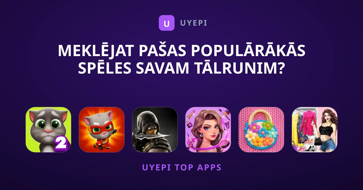 Meklējat Pašas Populārākās Spēles Savam Tālrunim?